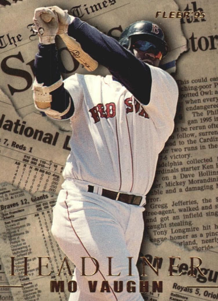Mo Vaughn 1995 fleer Update