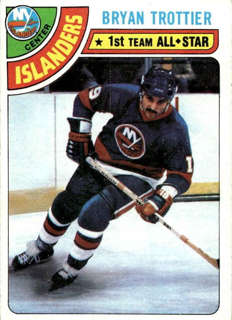 Bryan Trottier 1978 topps Topps