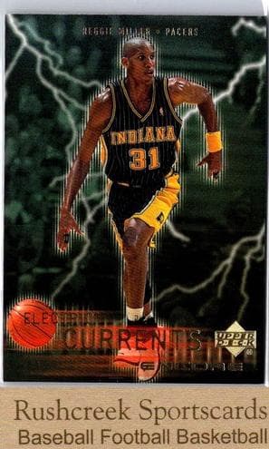 Reggie Miller 1999 upper-deck Encore
