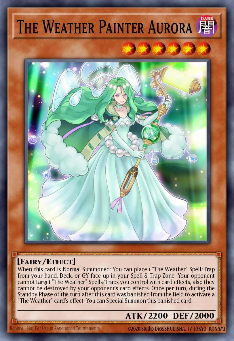 The Weather Painter Aurora 2017 Yu-Gi-Oh! Spirit Warriors