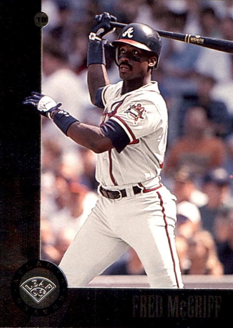 Fred McGriff 1996 leaf Leaf