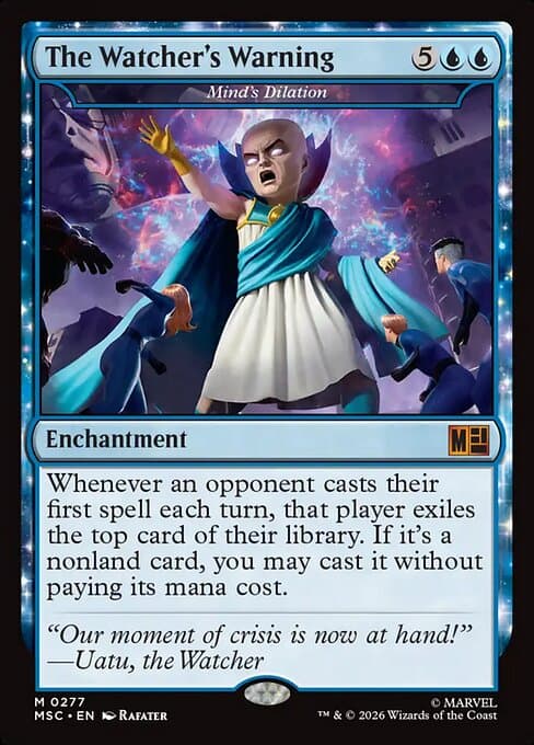 Mind's Dilation 2016 Magic: The Gathering Eldritch Moon