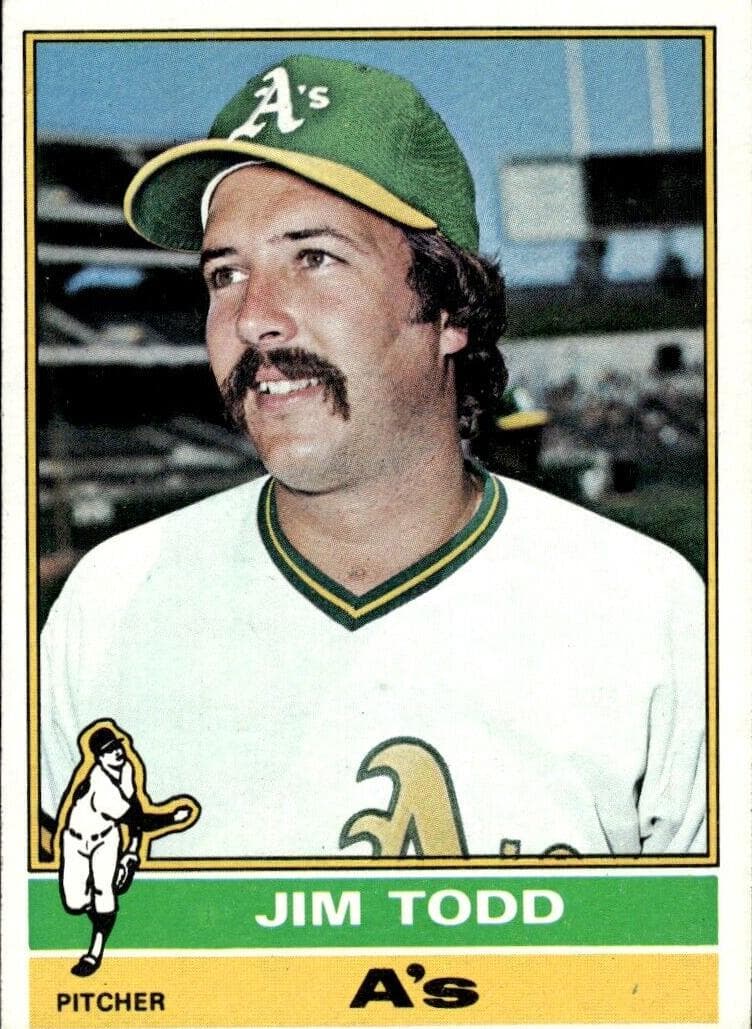 Jim Todd 1976 topps Topps