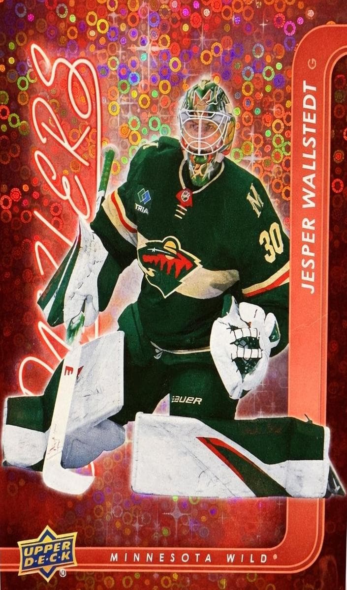 Jesper Wallstedt 2024 upper-deck Upper Deck