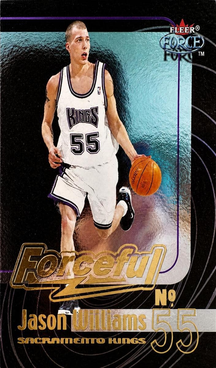 Jason Williams 1999 fleer Force