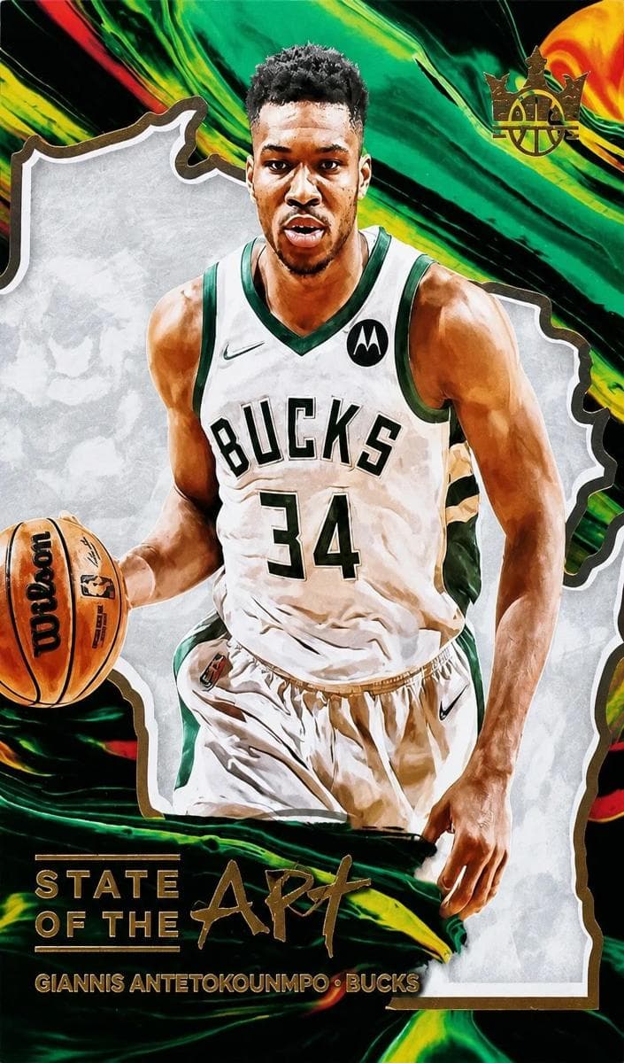 Giannis Antetokounmpo 2021 panini Panini Court Kings