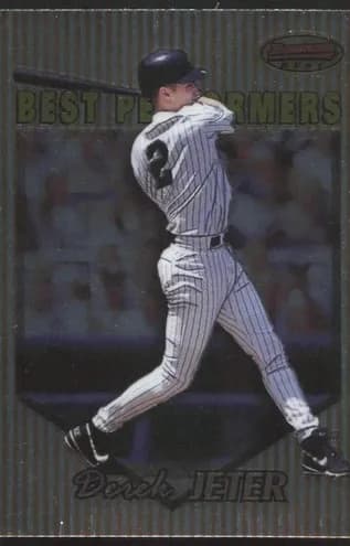 Derek Jeter 1999 bowman Bowman's Best