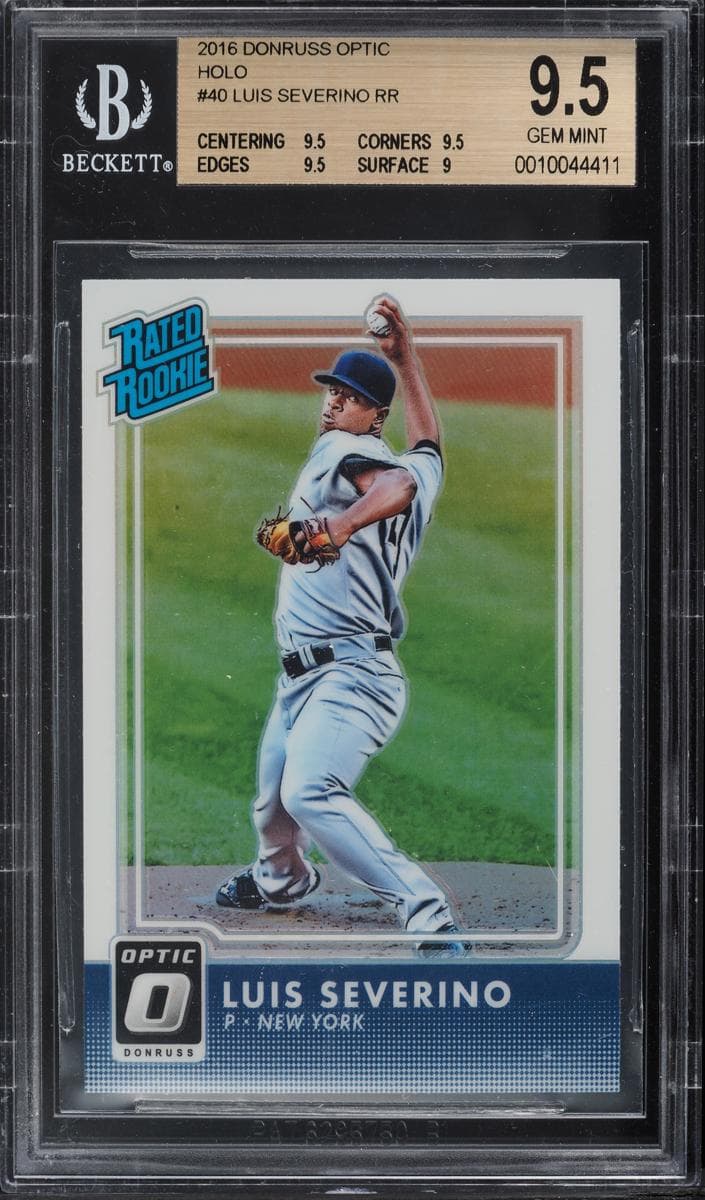 Luis Severino 2016 panini
