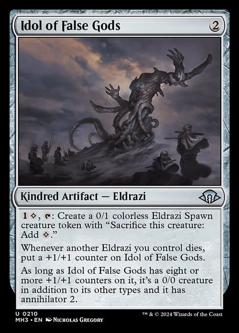 Idol of False Gods 2024 Magic: The Gathering Modern Horizons 3