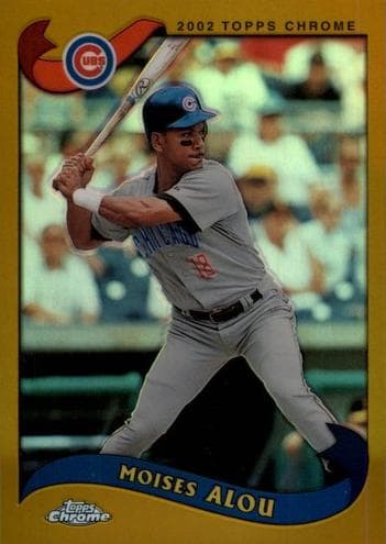 Moises Alou 2002 topps Topps Chrome