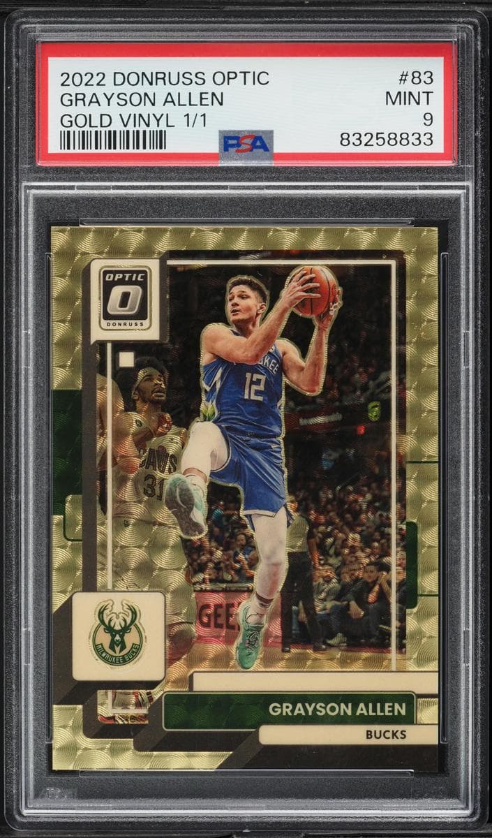 Grayson Allen 2022 panini Donruss Optic