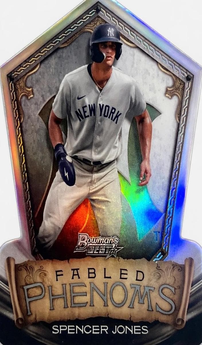 Spencer Jones trading card