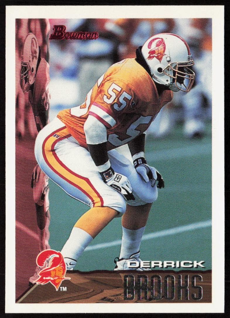 Derrick Brooks 1995 bowman
