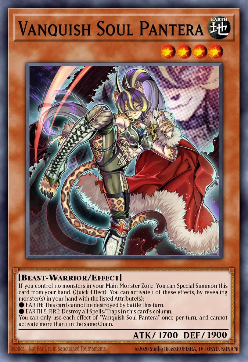 Vanquish Soul Pantera 2023 Yu-Gi-Oh! Wild Survivors