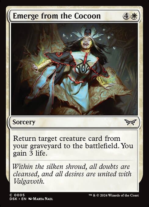 Emerge from the Cocoon 2024 Magic: The Gathering Duskmourn: House of Horror