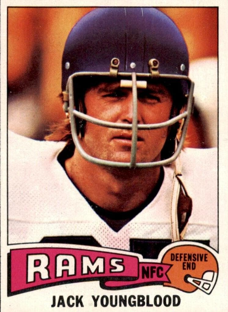 Jack Youngblood 1975 topps Topps
