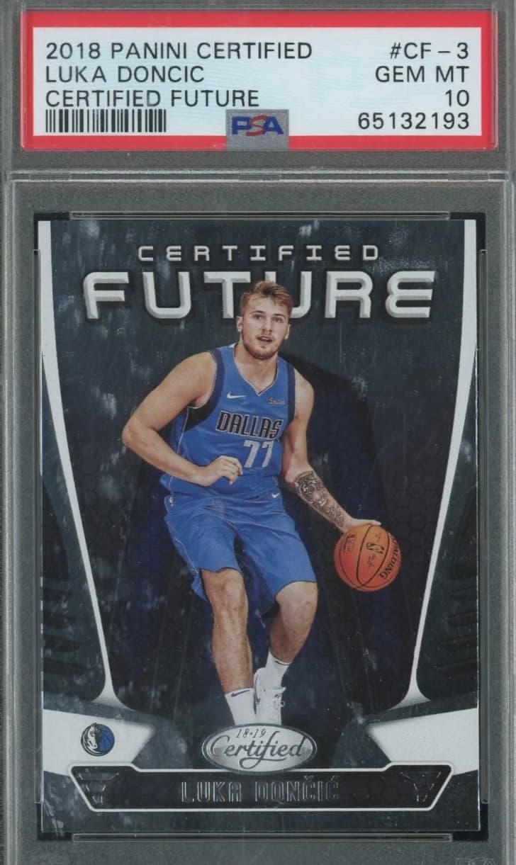 Luka Doncic 2018 panini
