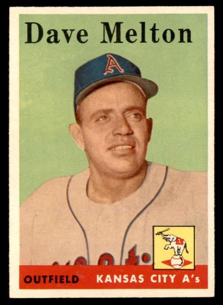 Dave Melton 1958 topps Topps