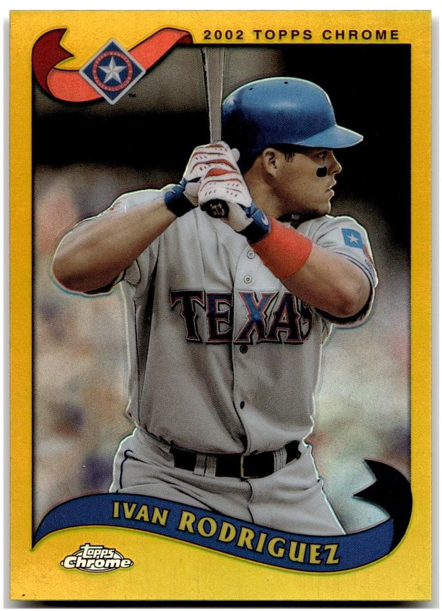 Ivan Rodriguez 2002 topps Topps Chrome