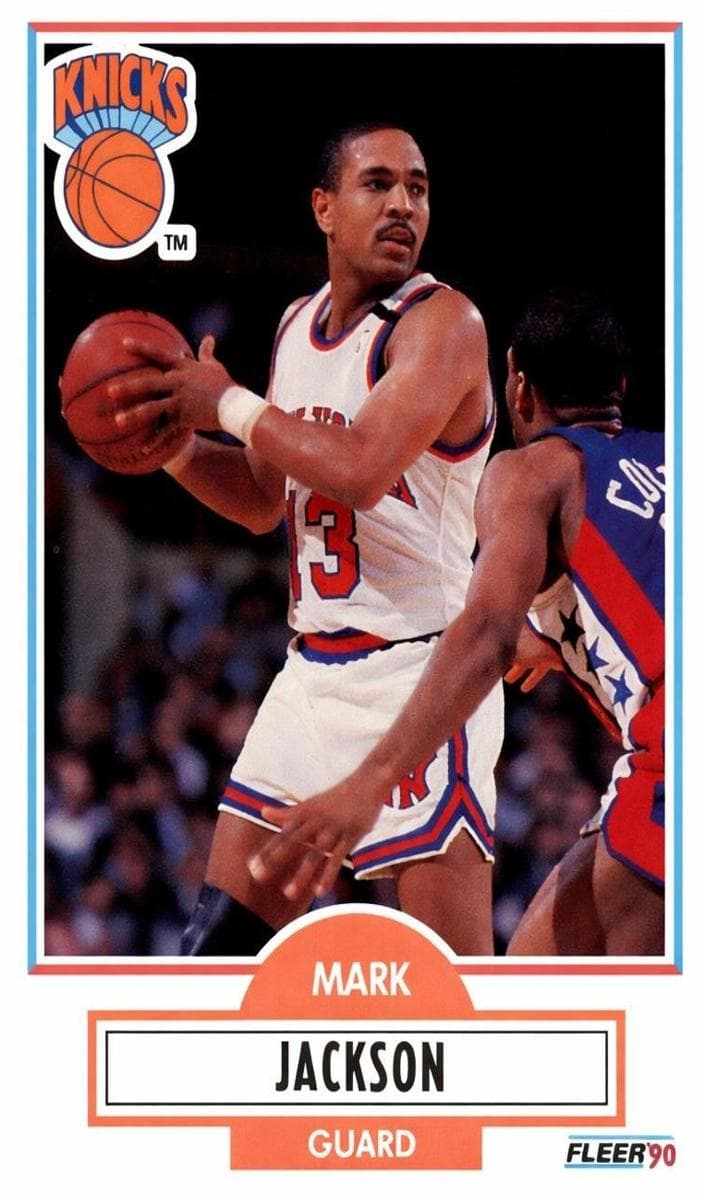 Mark Jackson 1990 fleer Fleer