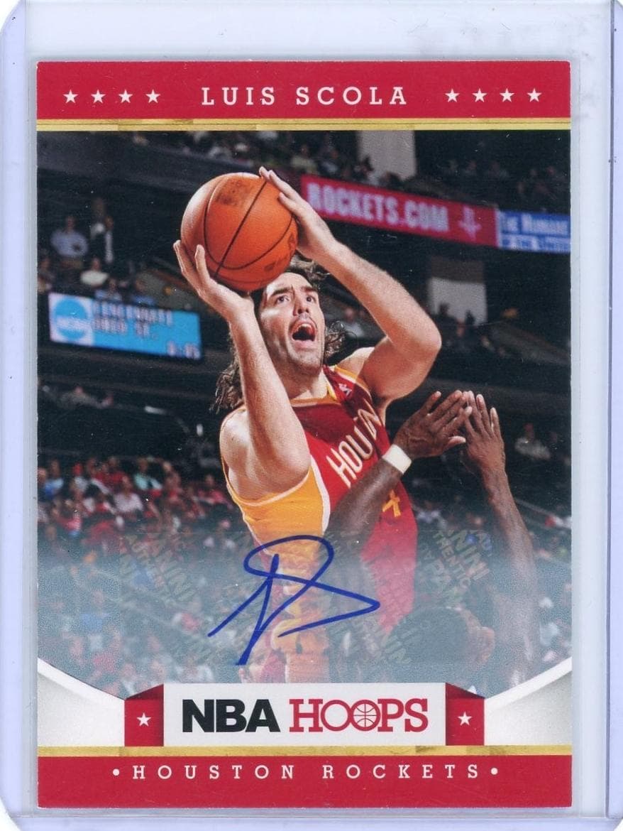 Luis Scola 2012 panini Hoops