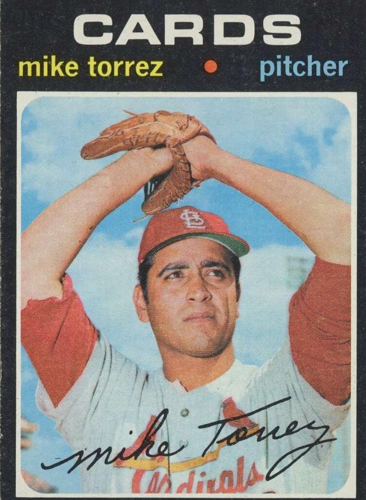 Mike Torrez 1971 topps Topps