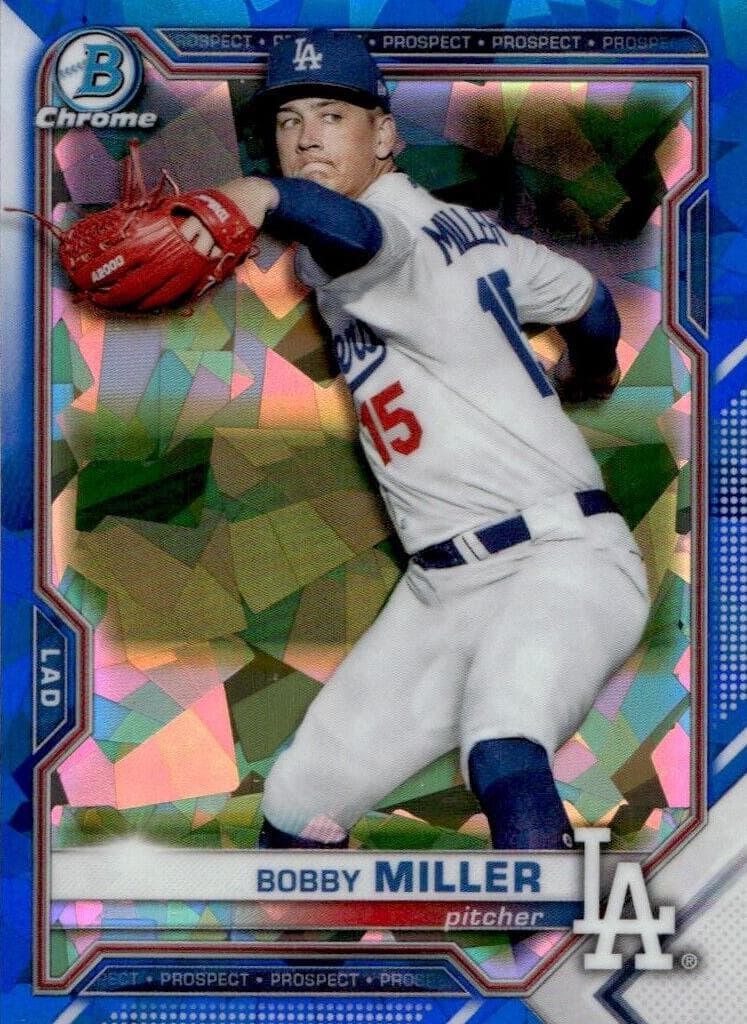 Bobby Miller 2021 bowman Bowman