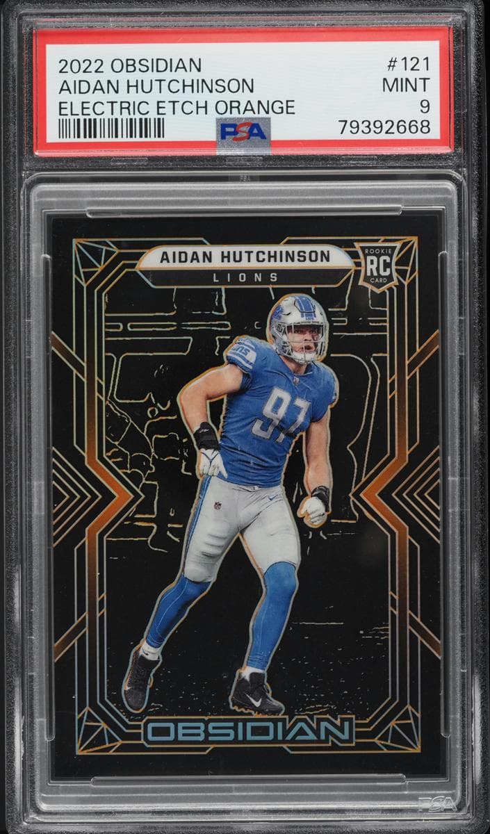 Aidan Hutchinson trading card
