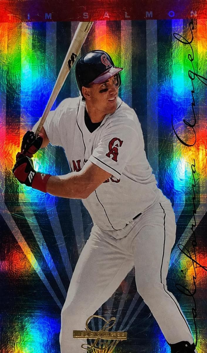 Tim Salmon 1995 leaf
