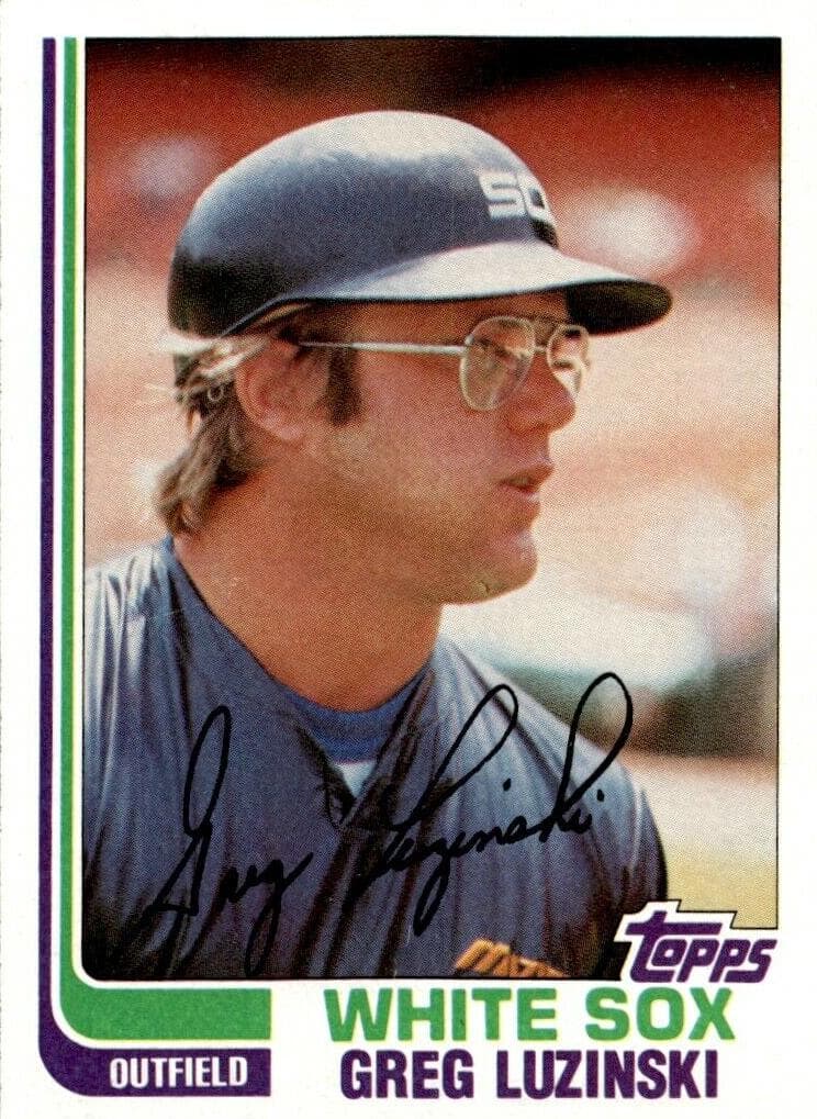 Greg Luzinski trading card