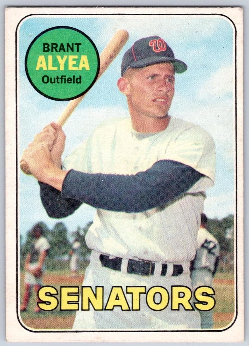 Brant Alyea 1969 topps O-Pee-Chee