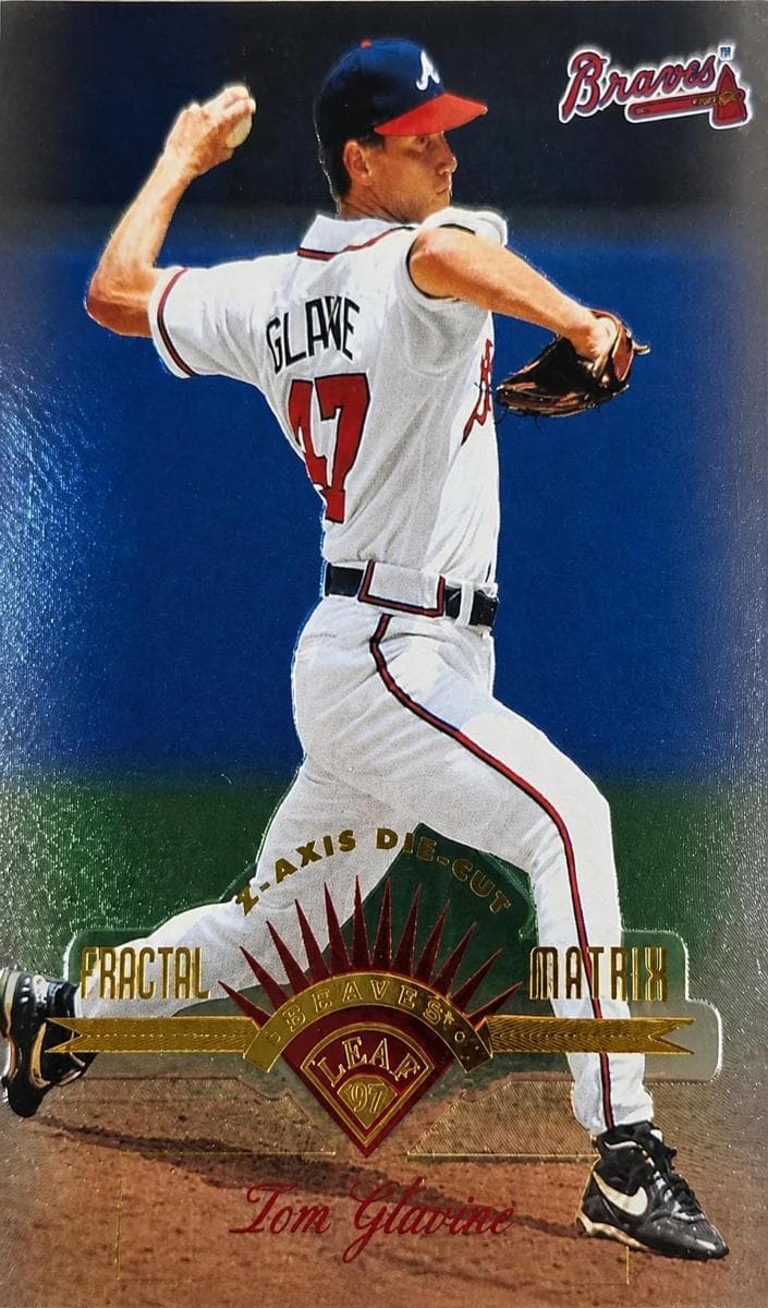 Tom Glavine 1997 leaf Leaf