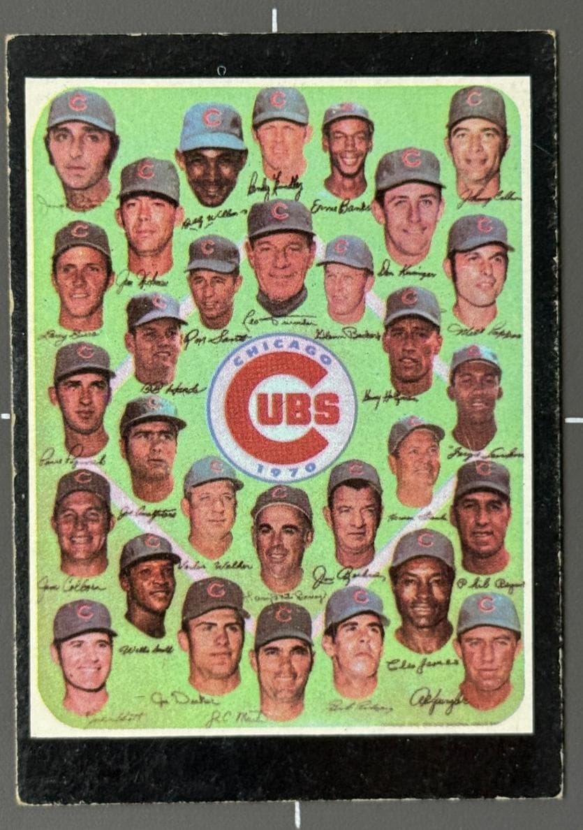 Chicago Cubs 1971 topps Topps