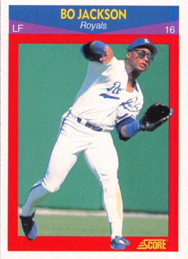 Bo Jackson 1990 panini