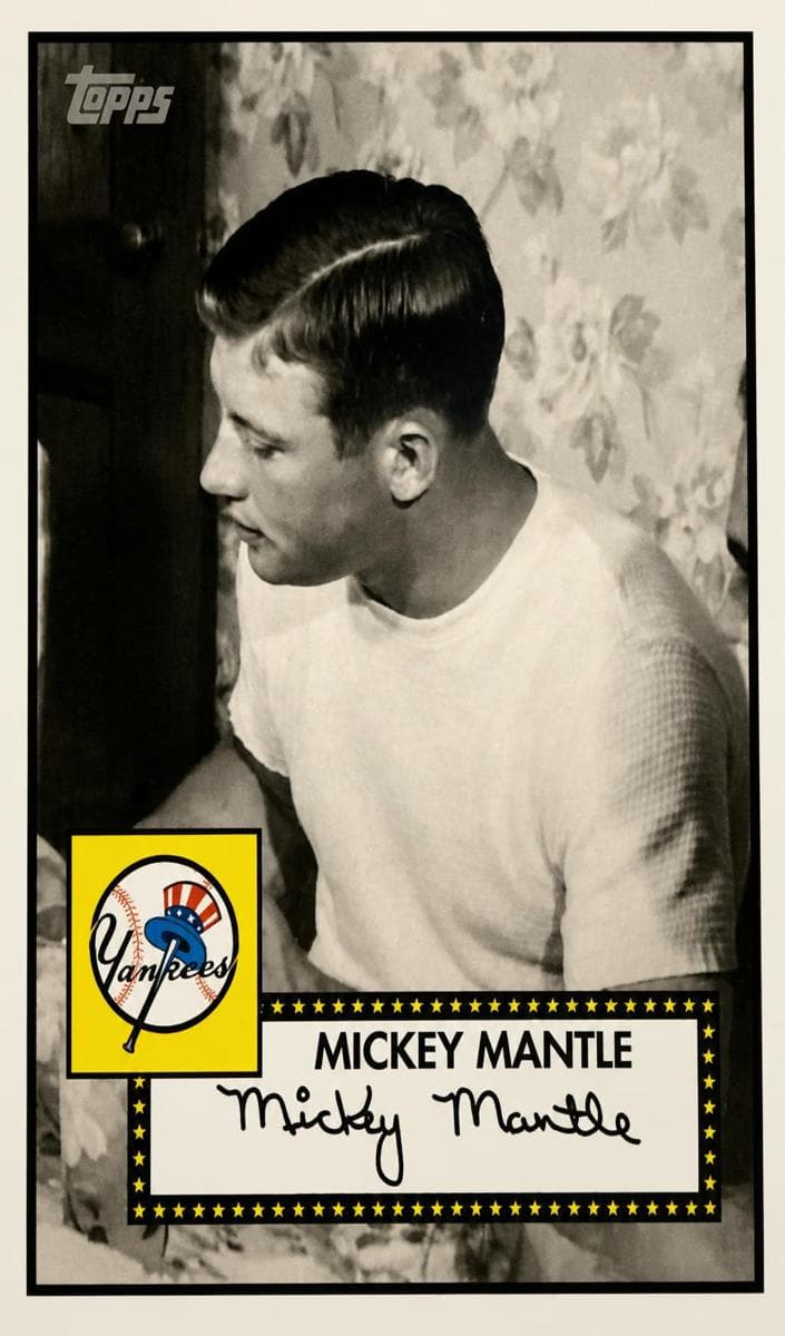 Mickey Mantle 2007 topps Topps Chrome