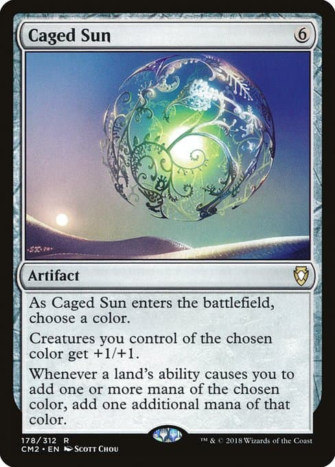 Caged Sun 2022 Magic: The Gathering