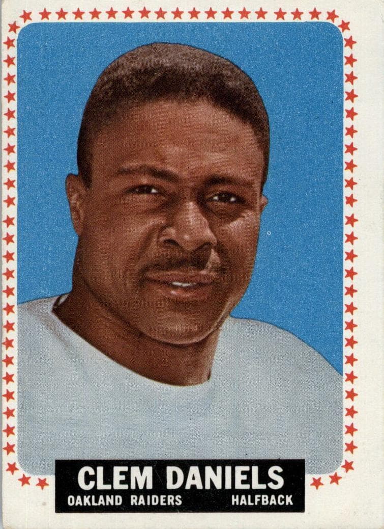 Clem Daniels 1964 topps Topps