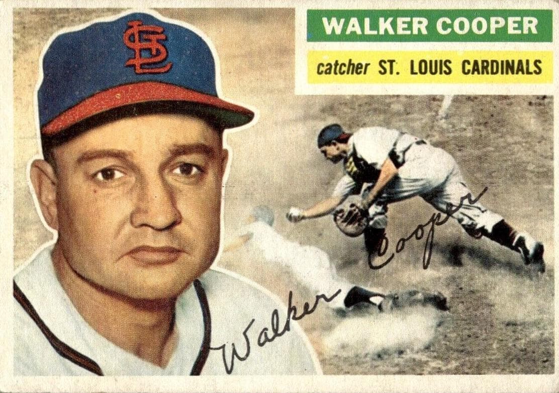 Walker Cooper 1956 topps Topps