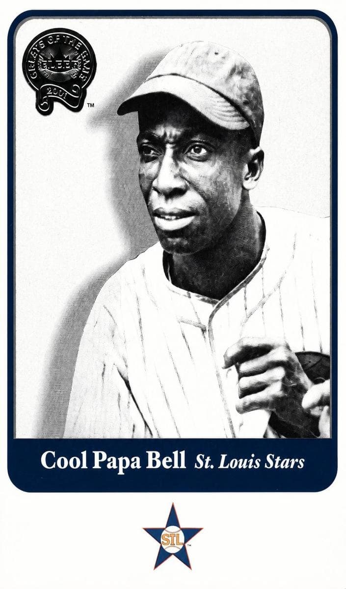 Cool Papa Bell 2001 fleer Fleer Greats of the Game