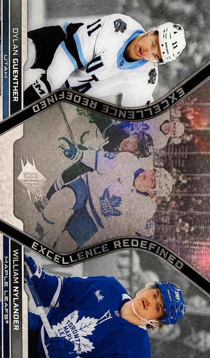 William Nylander/Dylan Guenther trading card