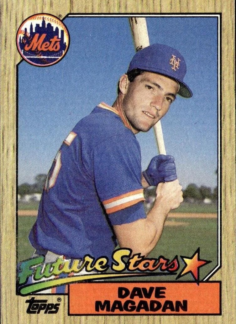 Dave Magadan trading card