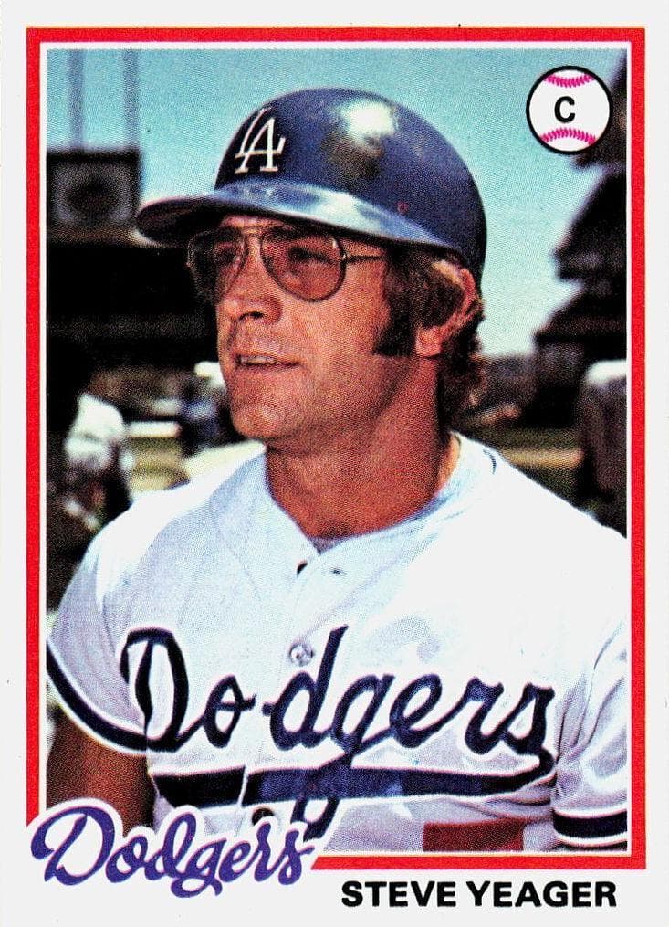 Steve Yeager 1978 topps Topps