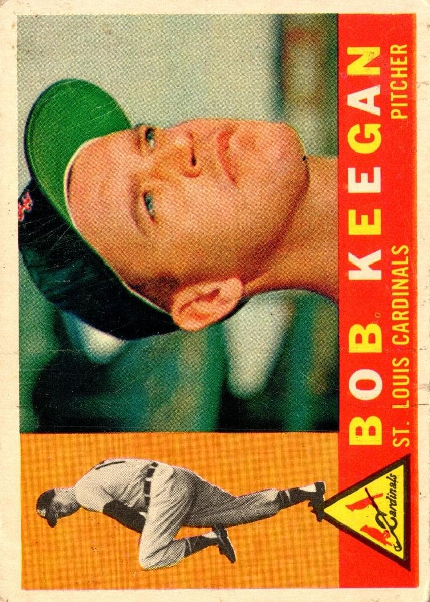 Bob Keegan 1960 topps Topps
