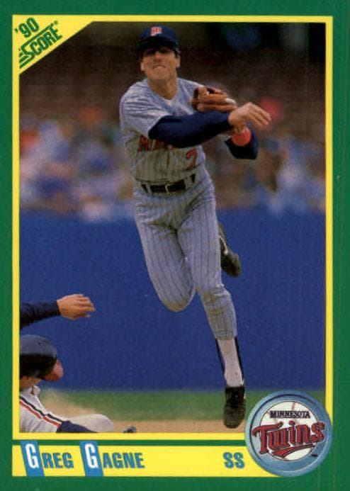 Greg Gagne 1990 panini Score