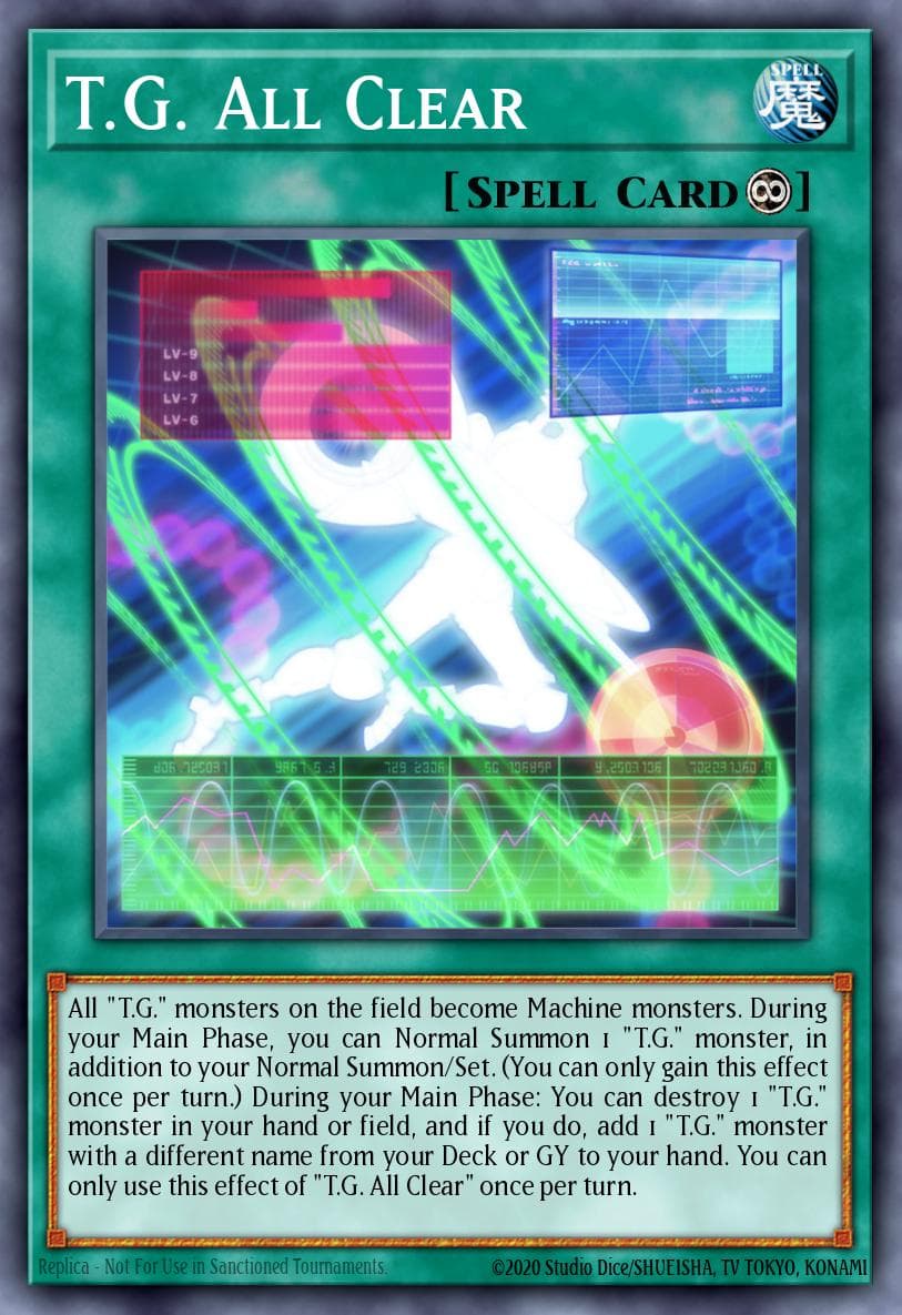 T.G. All Clear 2023 Yu-Gi-Oh! Age of Overlord