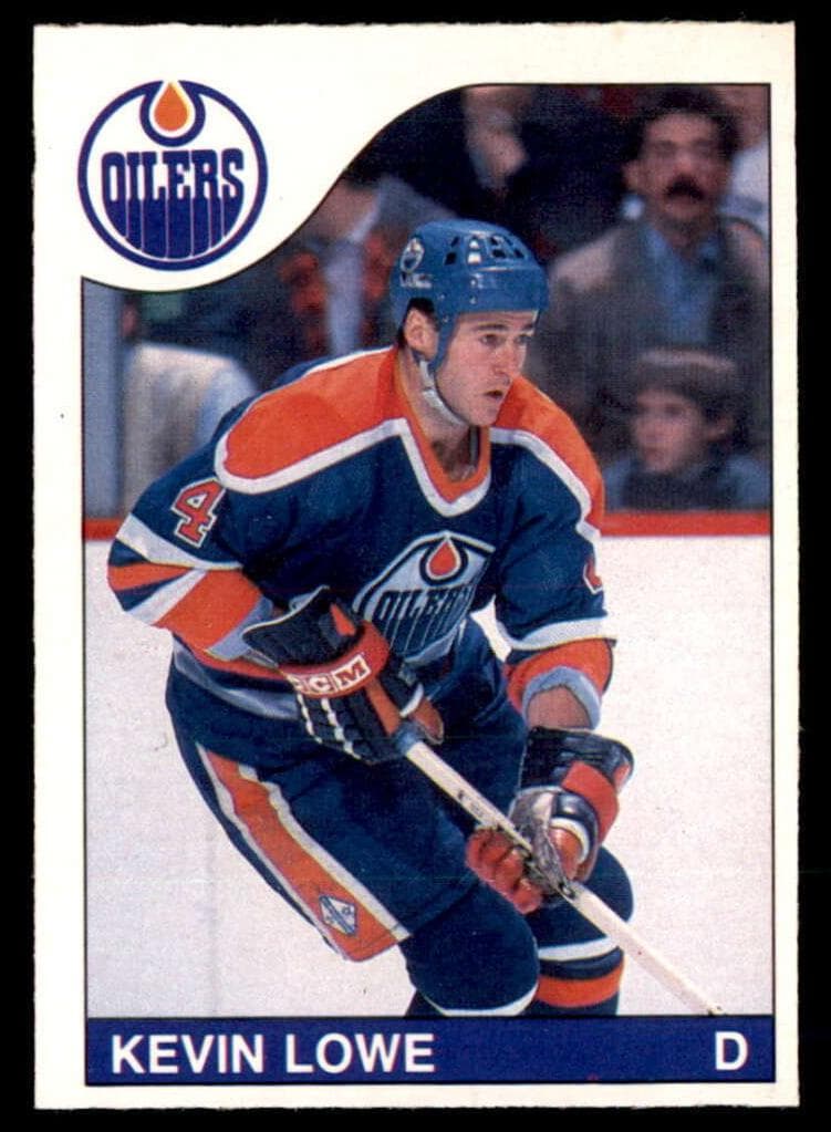 Kevin Lowe 1985 topps O-Pee-Chee