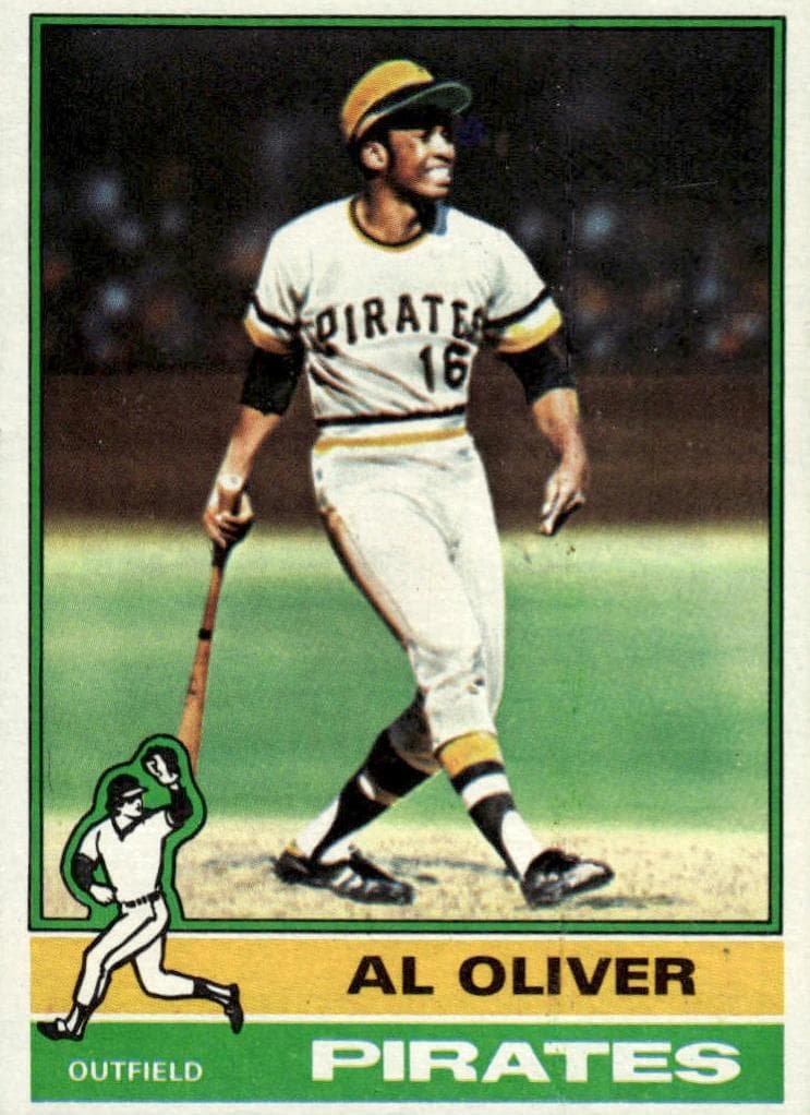 Al Oliver 1976 topps Topps