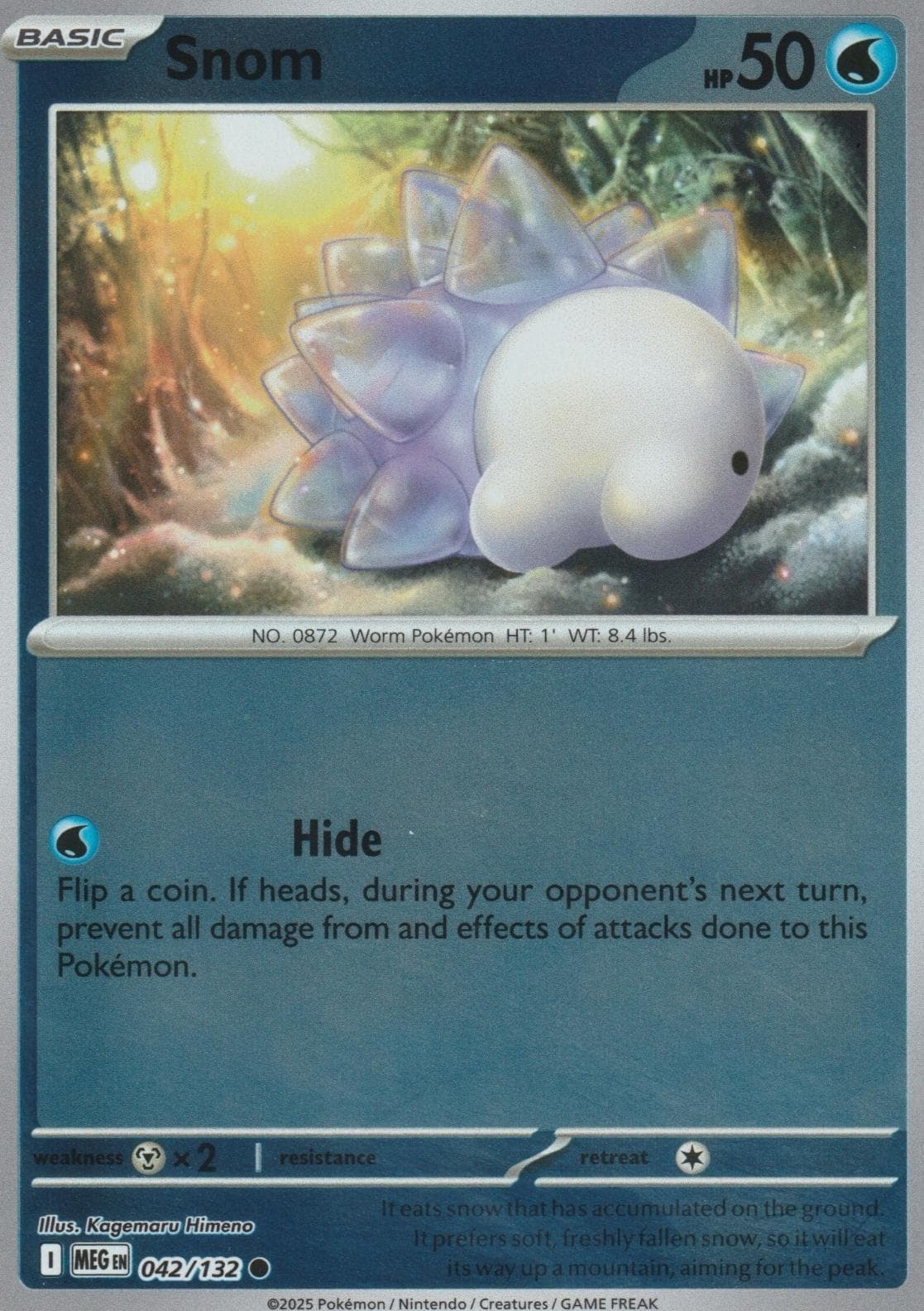 Snom trading card