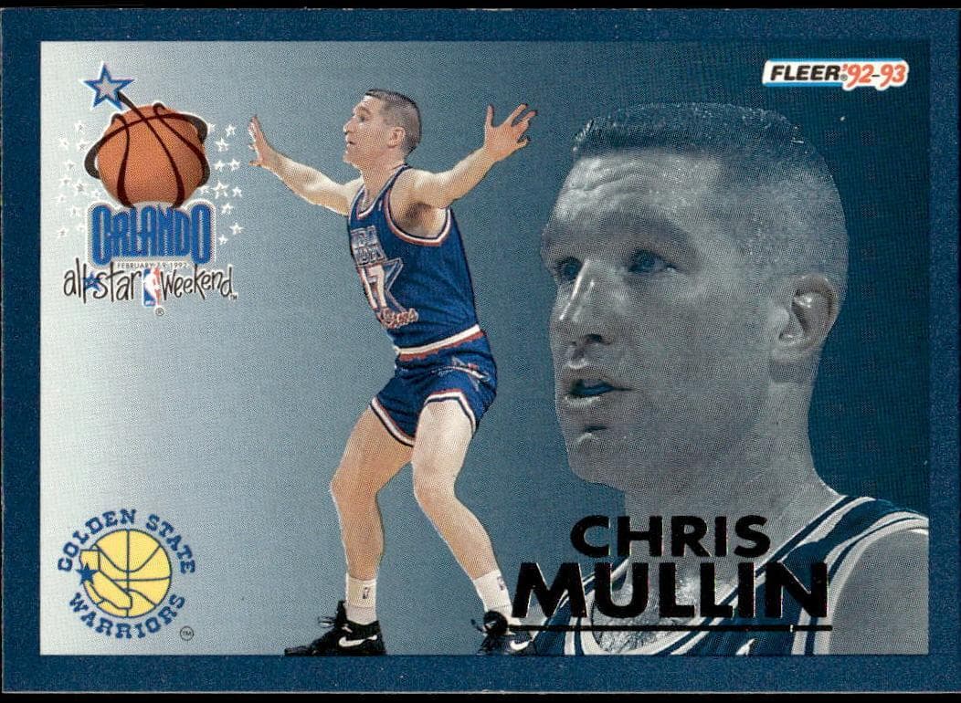 Chris Mullin 1992 fleer Fleer