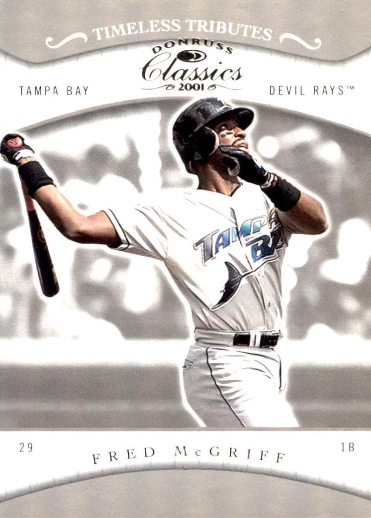 Fred McGriff 2001 panini Donruss Classics